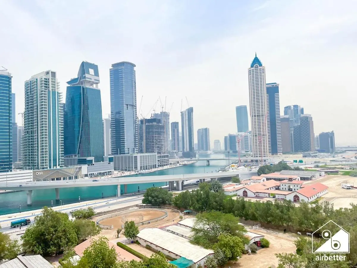 Stunning 2-Bedroom Apartment With Canal Views Dubai United Arab Emirates